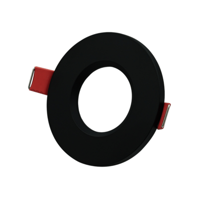 Tronix Inbouwspot vast rond 84mm zwart IP65 - 5011014