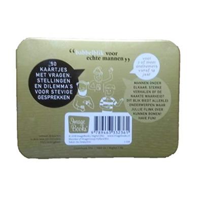 Babbelblik voor echte mannen