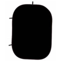 Walimex 13918 vouwachtergrond (150 x 200 cm) zwart - thumbnail