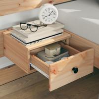 Bedframe Bruin Massief grenenhout en massief grenenhout - thumbnail