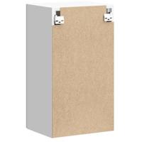 Keukenwandkast Lucca bewerkt hout wit - thumbnail