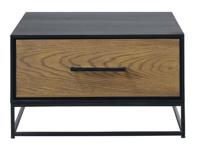 Haluta - Salontafel Veneta - 65x65x37 - Bruin - thumbnail