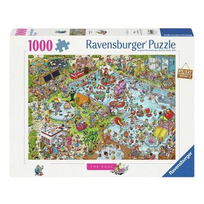 Ravensburger legpuzzel holiday resort 3: the pool, 1000st. Ravensburger legpuzzel holiday resort 3: the pool, 1000st.