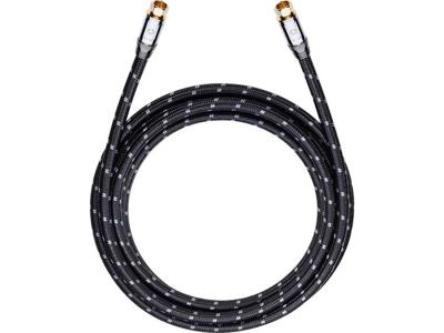 Oehlbach:Transmission Ultra Antenne Coax kabel - 1,2 meter - Zwart Oehlbach:Transmission Ultra Antenne Coax kabel - 1,2 meter - Zwart