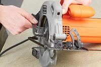 BLACK+DECKER CS1250LK 1250W 190mm Cirkelzaag in koffer | 1x Zaagblad | Langsgeleider | In koffer - CS1250LK-QS - thumbnail