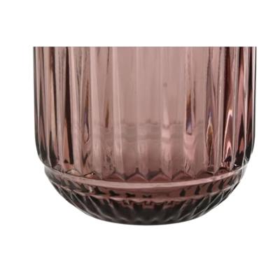 Glazenset Home ESPRIT Roze Kristal (6 Stuks)