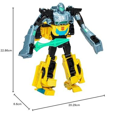 Transformers EarthSpark Cyber Combiner Bumblebee en Mo Malto actiefiguur