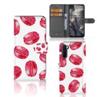 OnePlus Nord | Book Cover | Pink Macarons - thumbnail
