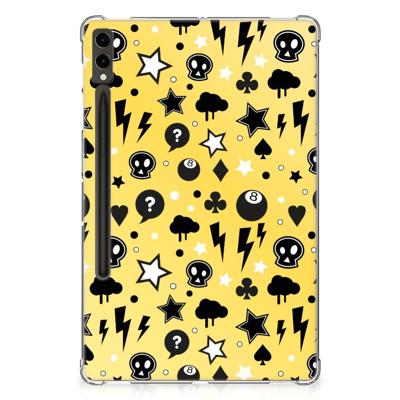 Tablet BackCover Samsung Galaxy Tab S9 Plus Punk Geel