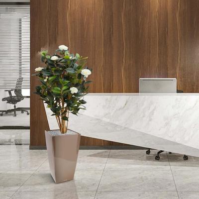 Camelia Japonica deluxe kunstplant 100cm - creme