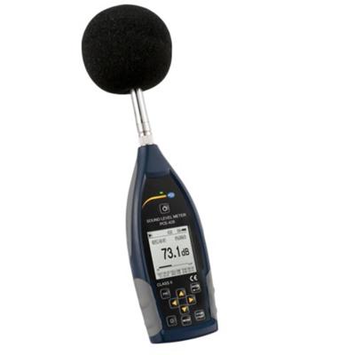 PCE Instruments Decibelmeter Datalogger 25 - 136 dB 20 Hz - 12.5 kHz USB