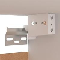 VidaXL Tv-meubelen 2 st 30,5x30x60 cm bewerkt hout wit - thumbnail