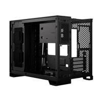 Case per PC - CORSAIR - 2500X Micro ATX Dual Chamber in vetro temperato - Nero - thumbnail