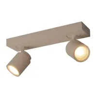 Freelight Spot Razza 2 lichts L 32 cm GU10 beige - thumbnail