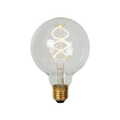 Lucide G95 - Filament lamp - Ø 9,5 cm - LED Dimb. - E27 - 1x4,9W 2700K - Transparant