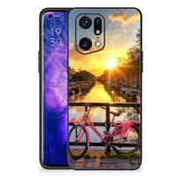OPPO Find X5 Pro TPU Backcover Amsterdamse Grachten - thumbnail
