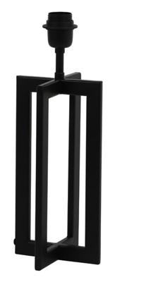 Light & Living Tafellamp 'Mace' 35cm, kleur Mat Zwart (excl. kap)