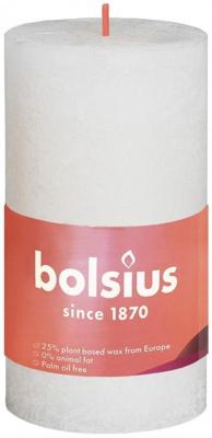 Rustiek Shine stompkaars 100/50 Soft Pearl Bolsius - Bolsius Rustiek Shine stompkaars 100/50 Soft Pearl Bolsius - Bolsius