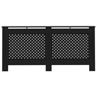 Radiatorombouw 172x19x81,5 cm MDF zwart - thumbnail