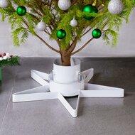 Kerstboomstandaard 47x47x13,5 cm wit Kerstboomstandaard 47x47x13,5 cm wit