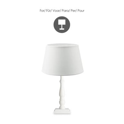 Minimalistische stijl - Stoffen Lampenkap - Conisch - Drak Grey - 20 x 15 x 13 cm - E27 fitting - Ontworpen voor tafellampen - Ontworpen voor woon- en slaapkamers