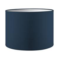 Lampenkap cilinder | rond | katoen | stoffen lampenkap | cilinderkap  | Ø25cm H19cm | blauw - thumbnail