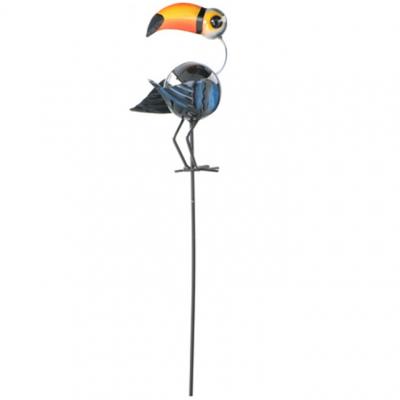 Lifetime Garden toucan tuinprikker 10x8x79cm zwart