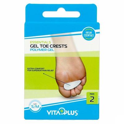 Vitaplus Essentials Gel Toe Crests Polymer Gel maat S/M Vitaplus Essentials Gel Toe Crests Polymer Gel maat S/M