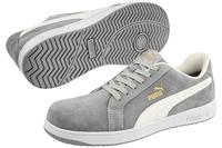 Puma werkschoenen Iconic Suede S1P laag grijs maat 41 - thumbnail