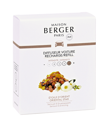 Maison Berger Paris navulling autoparfum oriental star 2 stuks