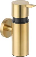 Saqu Nemo zeepdispenser 5,5x9,8x14cm geborsteld messing pvd-coating - thumbnail