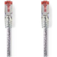 CAT6 S/FTP-Netwerkkabel | RJ45 Male - RJ45 Male | 5,0 m | Transparant - thumbnail
