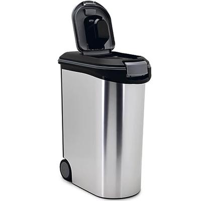 Curver hondenvoer container metallic 54 liter Curver hondenvoer container metallic 54 liter