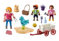 Playmobil 71258 Starter Pack City Life Kinderoppas Bolderwagen - thumbnail