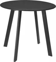 Bijzettafel Buiten Metaal Ø50cm Donker Grijs - thumbnail