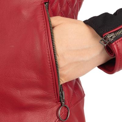 OXFORD Leren jas "radley" van leather jacket rad ws red 44