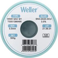 Weller WSW SAC M1 Soldeertin, loodvrij Spoel Sn3,0Ag0,5Cu 500 g 0.5 mm - thumbnail