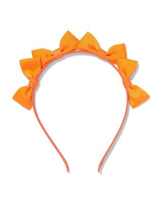 HEMA Diadeem strikjes oranje (oranje)