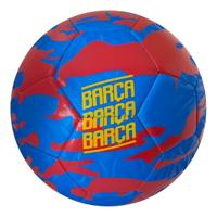 Voetbal FC Barcelona groot blauw/rood camo - thumbnail