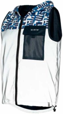 Wowow reflecterend vest "towson jacket blue fr" reflex_vest towson blue gr.l