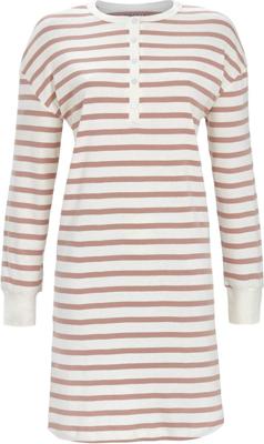 Katoenen nachthemd roze strepen Katoenen nachthemd roze strepen