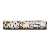 Vivani Chocolate To Go white nougat crisp bio 35 Gram - thumbnail