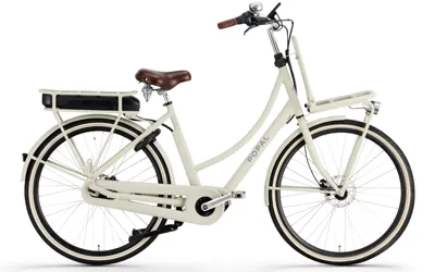 Popal Daily Dutch Prestige E 28 Inch 47 cm Dames 7V Hydraulische schijfrem Creme