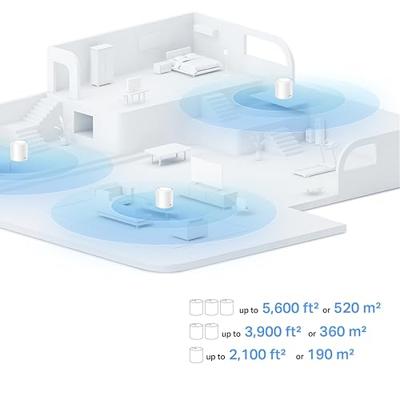 TP-Link Deco X10 WiFi 6 Mesh Systeem (2-pack) Mesh router Wit