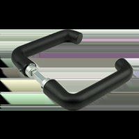 AMI deurkrukken 356 coupe model - deurdikte 38/42mm - zwart - 739030 - thumbnail