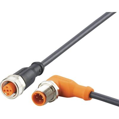 ifm Electronic EVC679 Verbindingskabel Aantal polen (sensoren): 4, 5 Stekker, haaks, Bus, recht 0.3 m 1 stuk(s)