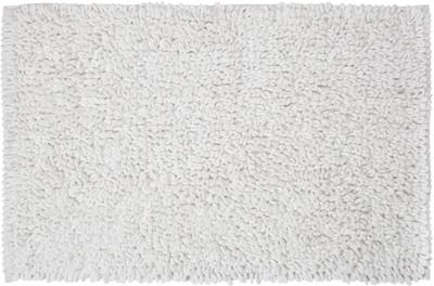 Badmat Sealskin Twist 60x90 cm Microfibre Wit