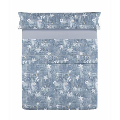 Set beddengoed Lois TEJANO Blauw Bed van 180 Set beddengoed Lois TEJANO Blauw Bed van 180