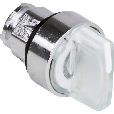 Schneider Electric ZB4BK1713 ZB4BK1713 Terugstelbaar (Ø) 22 mm Chroom, Wit 1 stuk(s)