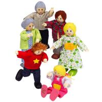 Hape poppenhuis familie - thumbnail
